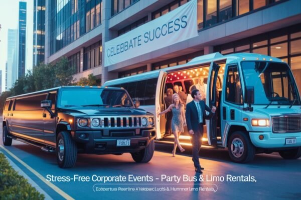 Stress-Free Corporate Party Planning: Add Flair with Party Bus and Hummer Limo Rentals Stress-Free Corporate Party Planning